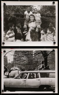 3x949 HERCULES IN NEW YORK 2 8x10 stills 1970 w/ Arnold Schwarzenegger holding kids over head!