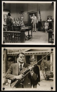 3x991 TO KILL A MOCKINGBIRD 2 8x10 stills 1962 Gregory Peck as Atticus from Harper Lee classic novel