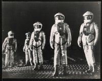 3x920 2001: A SPACE ODYSSEY 2 8x10 stills 1968 Stanley Kubrick, Heywood Floyd on lunar surface!