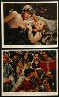 3x023 ALFRED THE GREAT 8 color 8x10 stills 1969 David Hemmings, Michael York, Prunella Ransome
