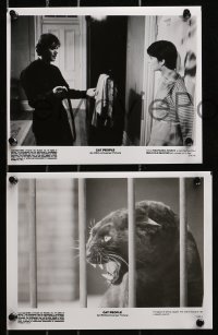3x708 CAT PEOPLE 5 from 8x10 to 8x10.5 stills 1982 Kinski becomes something less than human!