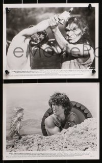 3x519 CLASH OF THE TITANS 8 8x10 stills 1981 Harryhausen, Harry Hamlin, Burgess Meredith!