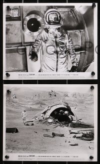 3x642 COUNTDOWN 6 8x10 stills 1968 Robert Altman, spaceman James Caan in great adventure of century!