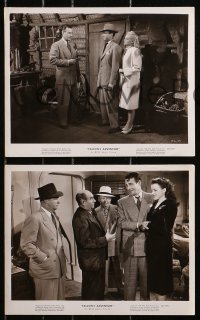 3x650 FALCON'S ADVENTURE 6 8x10 stills 1946 detective Tom Conway as The Falcon with Madge Meredith!