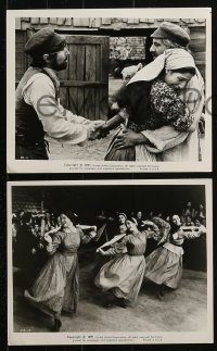 3x798 FIDDLER ON THE ROOF 4 8x10 stills 1971 Topol and top cast from Norman Jewison musical!
