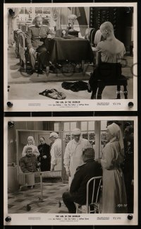 3x485 GIRL IN THE KREMLIN 9 8x10 stills 1957 Maurice Manson as Stalin w/ Natalie Daryll shaved bald!