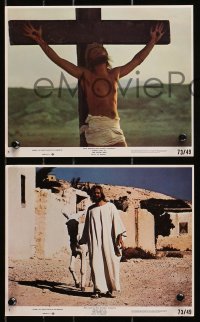 3x116 GOSPEL ROAD 4 8x10 mini LCs 1973 artwork of Biblical Johnny Cash with guitar & scenes of Jesus!