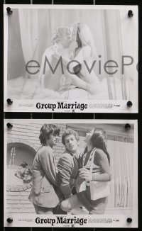 3x384 GROUP MARRIAGE 12 8x10 stills 1972 cool artwork of cast, the possibilities go on and on!
