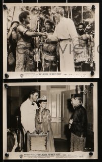 3x358 HIS MAJESTY O'KEEFE 13 8x10 stills 1954 great images of Burt Lancaster in Fiji, Joan Rice!