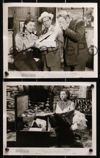 3x282 HONEYCHILE 17 8x10 stills 1951 great images of cowgirl Judy Canova, Hale, Catlett!