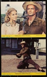 3x060 MAN OF THE EAST 8 8x10 mini LCs 1974 cowboy Terence Hill, spaghetti western!