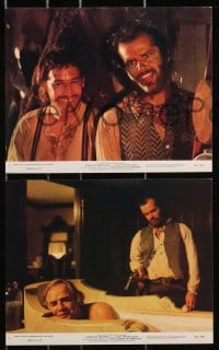3x063 MISSOURI BREAKS 8 8x10 mini LCs 1976 cool images of Marlon Brando & Jack Nicholson!