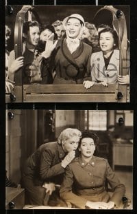 3x364 NEVER WAVE AT A WAC 13 from 7.25x9.25 to 8x10 stills 1953 great images of Rosalind Russell + Paul Douglas!