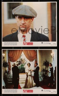 3x135 ONCE UPON A TIME IN AMERICA 3 8x10 mini LCs 1984 Robert De Niro, Woods, Leone