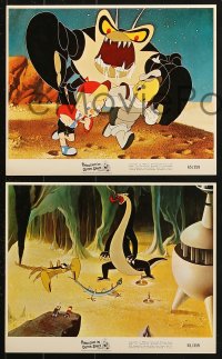 3x120 PINOCCHIO IN OUTER SPACE 4 color 8x10 stills 1965 sci-fi cartoon images, new worlds of wonder