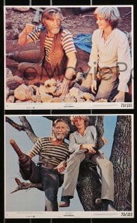 3x074 SCALAWAG 8 8x10 mini LCs 1973 Kirk Douglas as Captain Peg, Mark Lester, pirates!