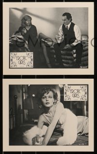 3x840 SENSUOUS THREE 4 Canadian 8x10 stills 1975 when a man loves a woman who loves other women!