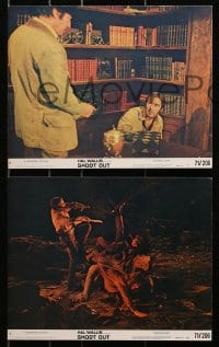 3x113 SHOOT OUT 5 8x10 mini LCs 1971 cowboy gunfighter Gregory Peck, Pat Quinn, Robert Lyons!