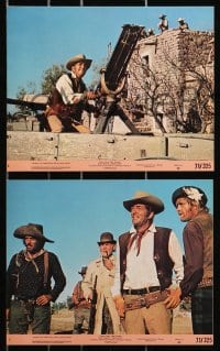 3x078 SOMETHING BIG 8 8x10 mini LCs 1971 Dean Martin, Brian Keith, Honor Blackman, swinging western!