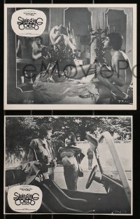 3x845 SWINGING COEDS 4 from 7.5x9.75 to 8x10 stills 1976 college sexploitation!