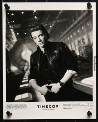 3x764 TIMECOP 5 8x10 stills 1994 Jean-Claude Van Damme still has time to save his dead wife!