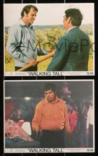 3x105 WALKING TALL 6 8x10 mini LCs 1973 cool images of Joe Don Baker as Buford Pusser, classic!