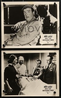 3x510 ABBOTT & COSTELLO MEET THE INVISIBLE MAN 8 English FOH LCs R1950s detectives Bud & Lou!