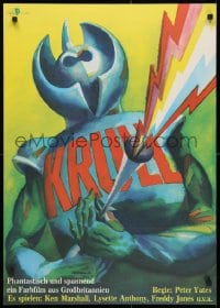 3y230 KRULL East German 23x32 1985 completely different sci-fi art of the creature by Wengler!