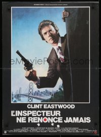 3y450 ENFORCER French 23x31 1977 great artwork of Clint Eastwood as Dirty Harry by Mascii!