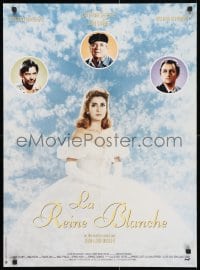 3y476 WHITE QUEEN French 23x31 1991 great close up of beautiful bride Catherine Deneuve!