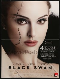 3y493 BLACK SWAN French 16x21 2011 best image of sexy cracked ballet dancer Natalie Portman!