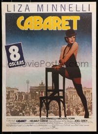 3y495 CABARET French 16x21 R1970s Liza Minnelli sings & dances in Nazi Germany, directed by Fosse!