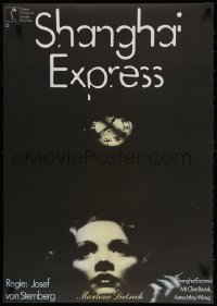 3y082 SHANGHAI EXPRESS German R1970 Josef von Sternberg, image of Marlene Dietrich and clock!
