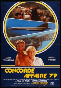 3y868 CONCORDE AFFAIR Italian 1sh 1979 James Franciscus, Mimsy Farmer, different images!