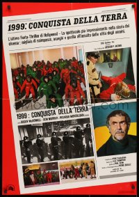 3y956 CONQUEST OF THE PLANET OF THE APES Italian 26x37 pbusta 1973 Roddy McDowall, cool different image!