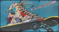 3y563 GLEAMING THE CUBE Russian 32x58 1990 Christian Slater, Tony Hawk, skateboarding art!