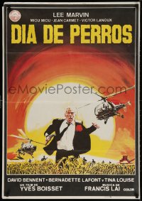 3y670 DOG DAY Spanish 1984 Canicule, Lee Marvin, completely different artwork!