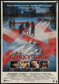 3y680 GORKY PARK Spanish 1984 William Hurt, Lee Marvin, completely different artwork!