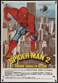 3y733 SPIDER-MAN STRIKES BACK Spanish 1978 Marvel Comics, Spidey in his greatest challenge!