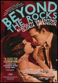 3z541 BEYOND THE ROCKS 1sh R2005 great close up of Rudolph Valentino & sexy Gloria Swanson!