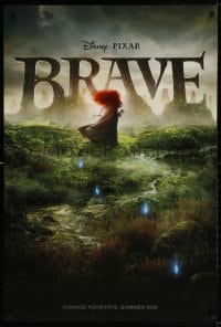 3z560 BRAVE advance DS 1sh 2012 Disney/Pixar fantasy cartoon set in Scotland, far away image!