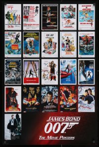 3z248 JAMES BOND 007 THE MOVIE POSTERS 24x36 English commercial poster 2008 21 different posters!
