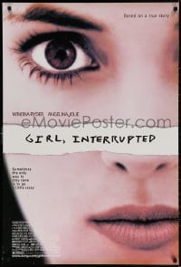 3z659 GIRL, INTERRUPTED DS 1sh 1999 Winona Ryder, Angelina Jolie, Brittany Murphy