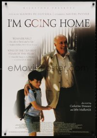 3z717 I'M GOING HOME 1sh 2002 Je rentre a la maison, de Oliveira, Michel Piccoli, Deneuve