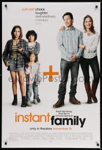 3z725 INSTANT FAMILY advance DS 1sh 2018 just add chaos, laughter, awkwardness, mistakes, love!