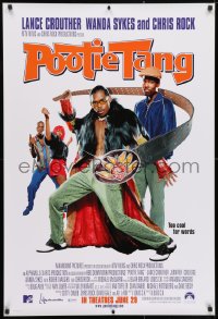 3z835 POOTIE TANG advance 1sh 2001 Louis C. K. directed classic, Lance Crouther in the title role!