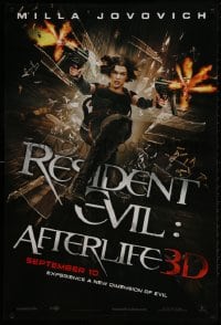 3z873 RESIDENT EVIL: AFTERLIFE teaser 1sh 2010 sexy Milla Jovovich returns in 3-D!