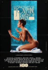 3z124 JOSEPHINE BAKER STORY tv poster 1991 sexy naked Lynn Whitfield in the title role!