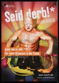 3z450 SEID DERB 17x24 German special poster 2000s completely different wacky image of Rummelsnuff!