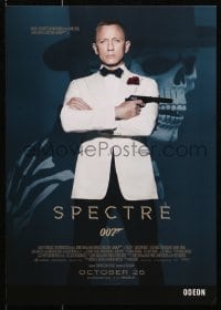 3z196 SPECTRE IMAX advance English mini poster 2015 Daniel Craig as James Bond 007 with gun!